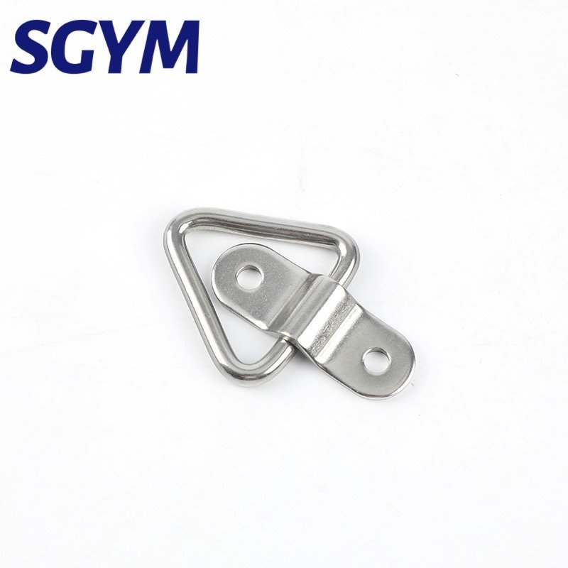 High Quality Stainless Steel D-Ring Tie Downs D Rings Anchor Lashing Ring for Loads on Case Truck Cargo Trailers RV Boats