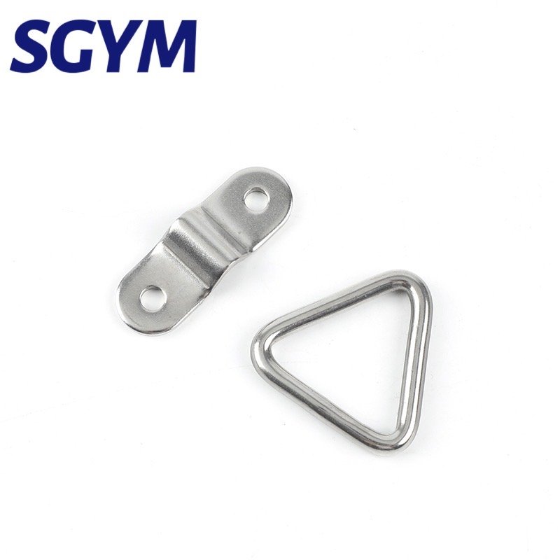 High Quality Stainless Steel D-Ring Tie Downs D Rings Anchor Lashing Ring for Loads on Case Truck Cargo Trailers RV Boats
