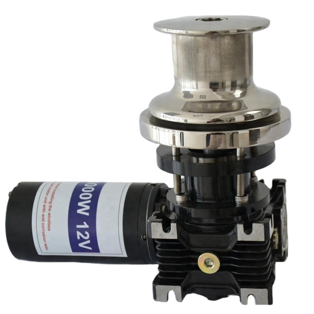 Dongying Electric Anchor Windlass Dc Vertical Capstan Winch for Boat