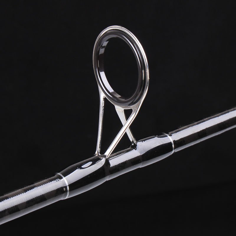 Quanhong Carbon Super Hard Joint 2.7/3.0/3.3m Large Guide Ring Bait Throwing Rod Light Anchor Lure Three-Section Rod
