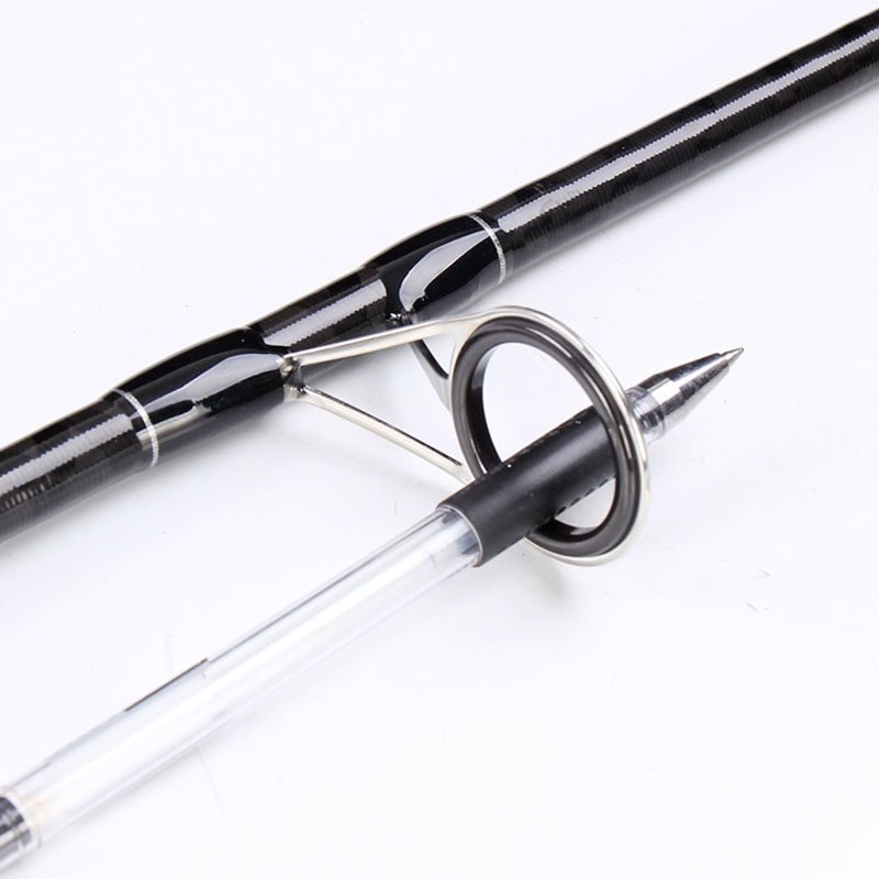 Quanhong Carbon Super Hard Joint 2.7/3.0/3.3m Large Guide Ring Bait Throwing Rod Light Anchor Lure Three-Section Rod