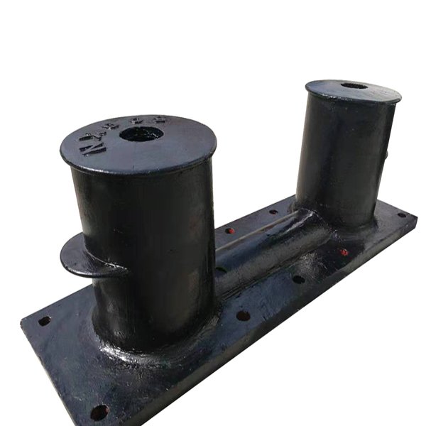 Square Bolt Double Mooring Bitt Bollard Single Cross Mooring Bitt Dock Bollard Cleat