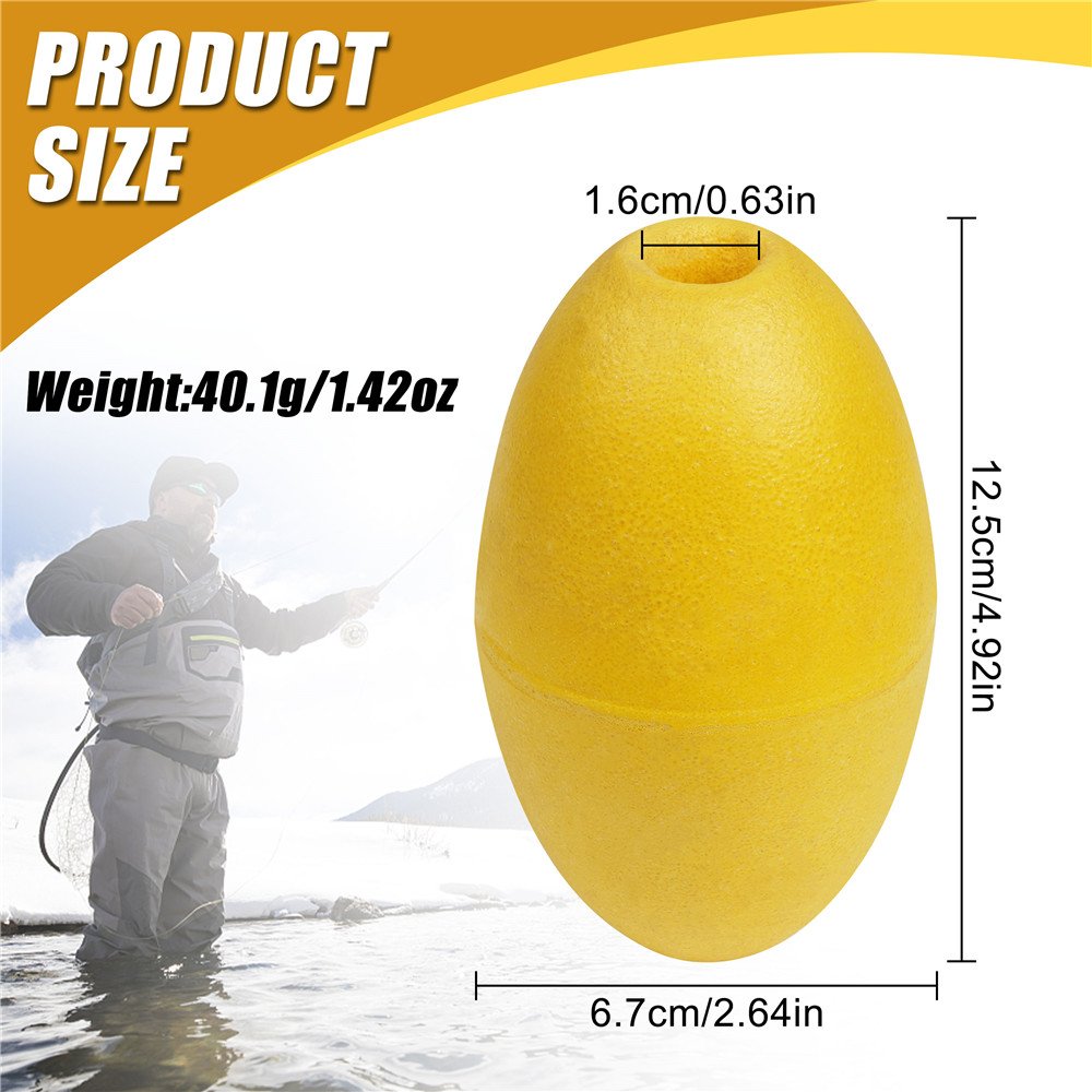 4pcs Rope Float Buoy Deep Water Floats Crab Pot Markers Net Drift Foam Buoy Float for Jet Ski Kayak Anchor Line Boats Dock Float