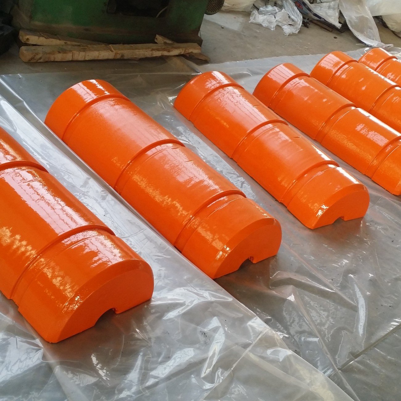 Good Quality Foam Filled Fender Cable Floating Cover Pipline Protective Pontoon
