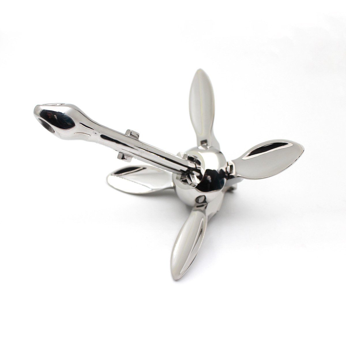 Stainless Steel 316 Umbrella Anchor Folding Anchor for Yacht Boats Small Anchor Factory Wholesales