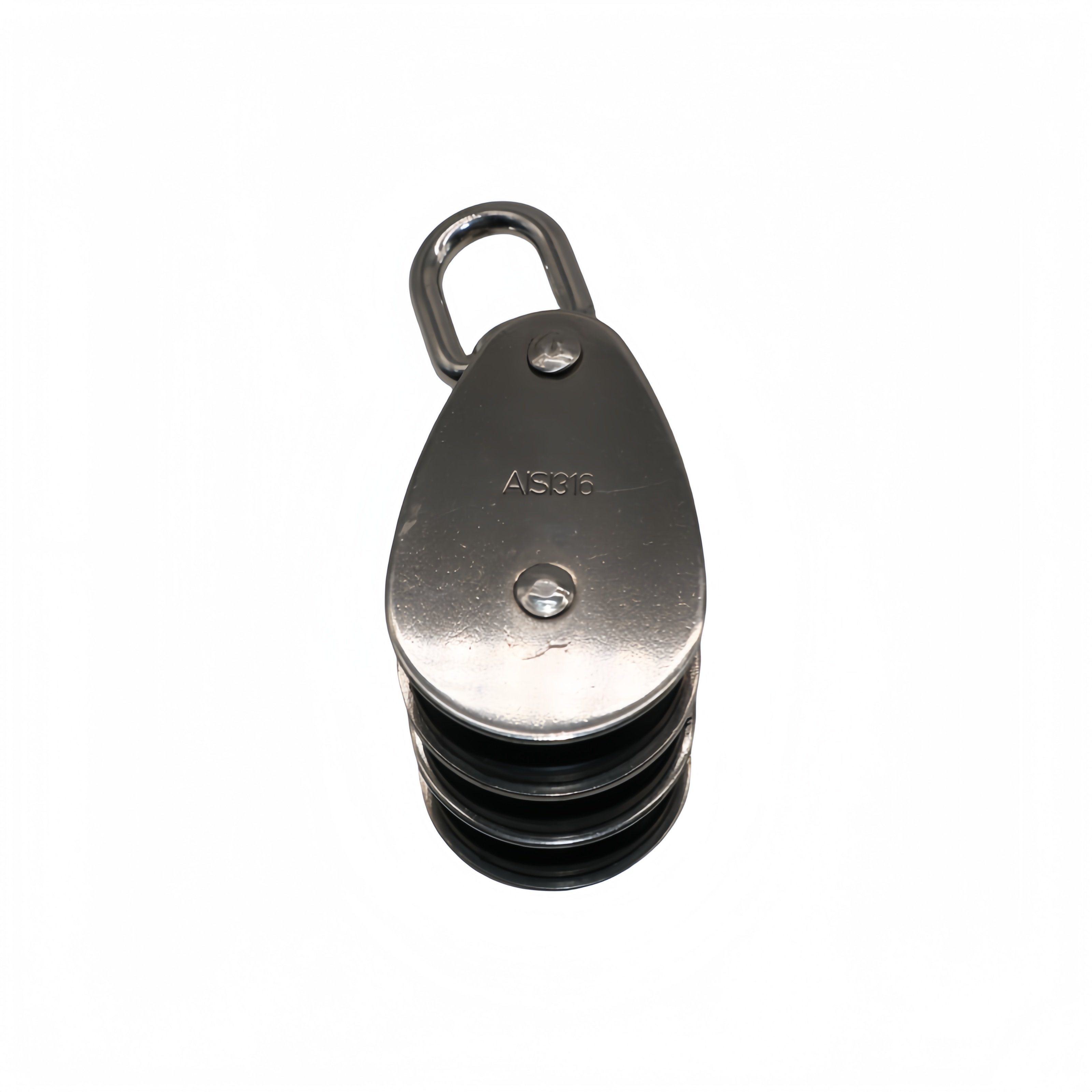 Marine Boat Anchor Triple Pulley Block Sport Pulley with Nylon Sheave