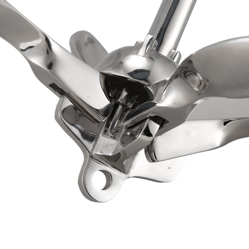 New Design Best Selling 5kg 10kg 3.2kg 1.5kg Stainless Steel Folding Anchor Boat Anchors With Four Tines Marine Accessories