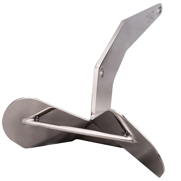 Manufacturer Factory Supply Mirror Polish Marine Delta Stainless Steel Boat Anchor Navy Ship Anchors Sale Marine Anchor