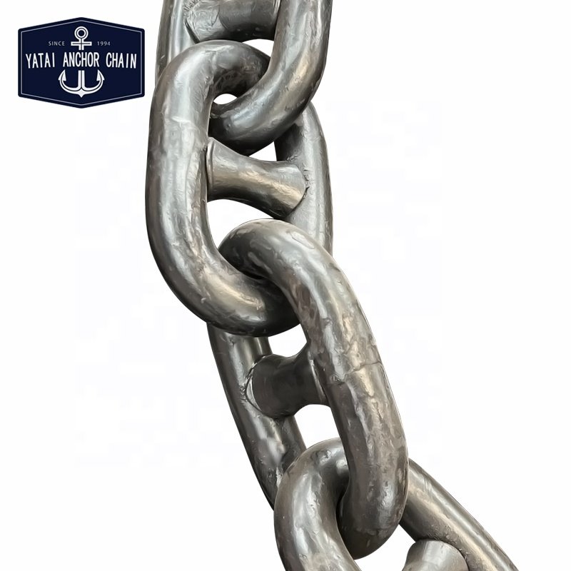 Factory Sale Steel 34mm Link Chain Stud Link Marine Anchor Chains