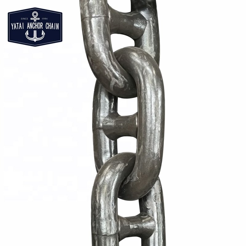 Factory Sale Steel 34mm Link Chain Stud Link Marine Anchor Chains
