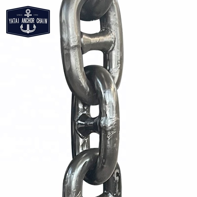 Factory Sale Steel 34mm Link Chain Stud Link Marine Anchor Chains
