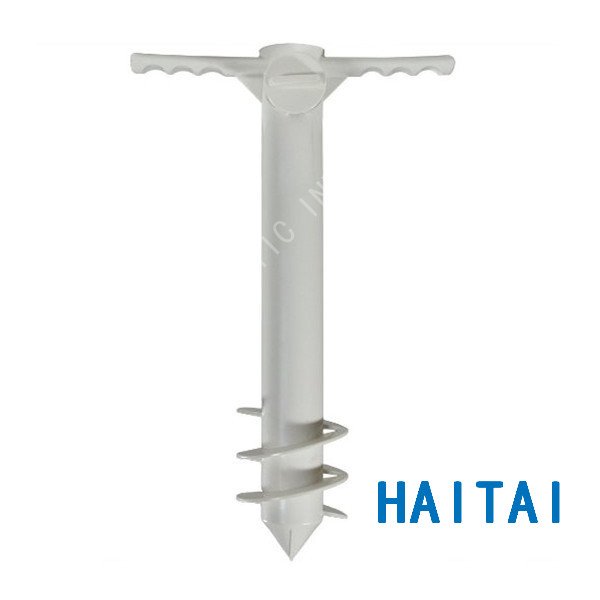 Outdoor Umbrella Anchor Spiral Stake Beach Sand Stand Holder Beach Shade Fishing Pole for Sale