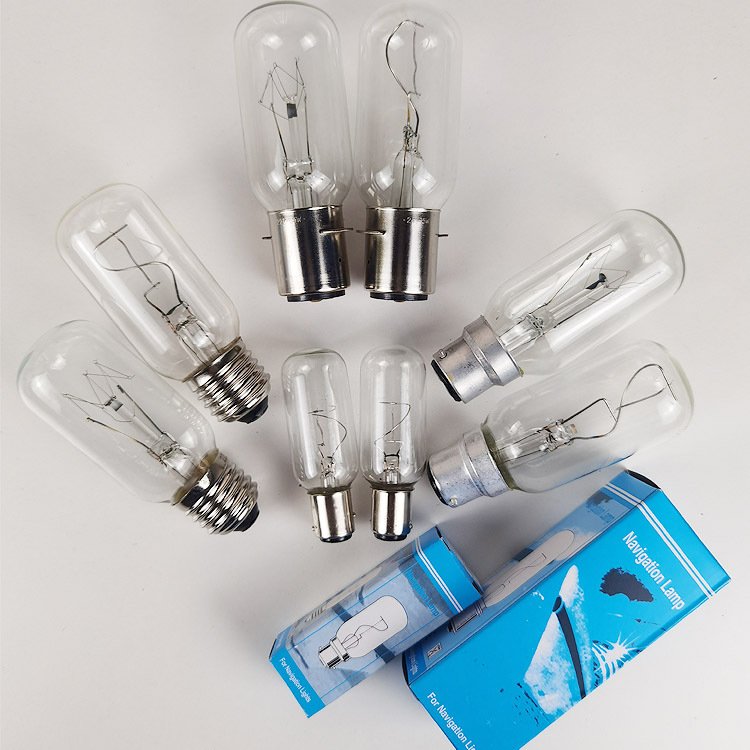 Marine Bulb 12V 24V 220V 65W 25W 40W P28S E27 B22 BA15D BAY15D Led Bulb Steaming and Mast Head Anchor Lights for Boat