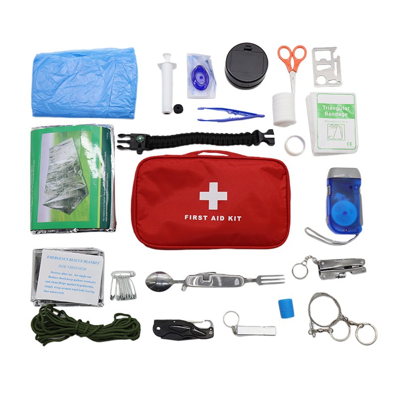 First Aid Kit Home Car Travel First Aid Kit Small Trauma Compact Pocket First Aid Kit Sports Outdoor Survival Hiking Camping
