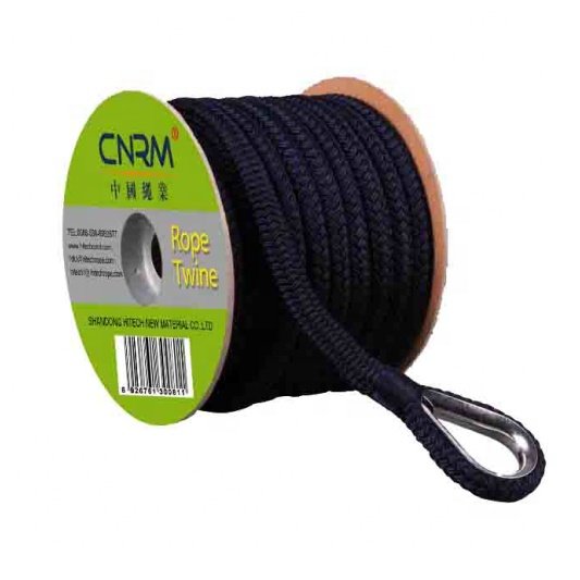 Hitech Rope Factory 12mm Boats Double Braid Nylon Anchor Rope Boat Accessories