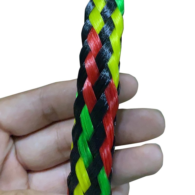 High Quality 4-20mm Braided Nylon PP Rope Customizable Rayon Model PE Polyester Rope Packing Rope