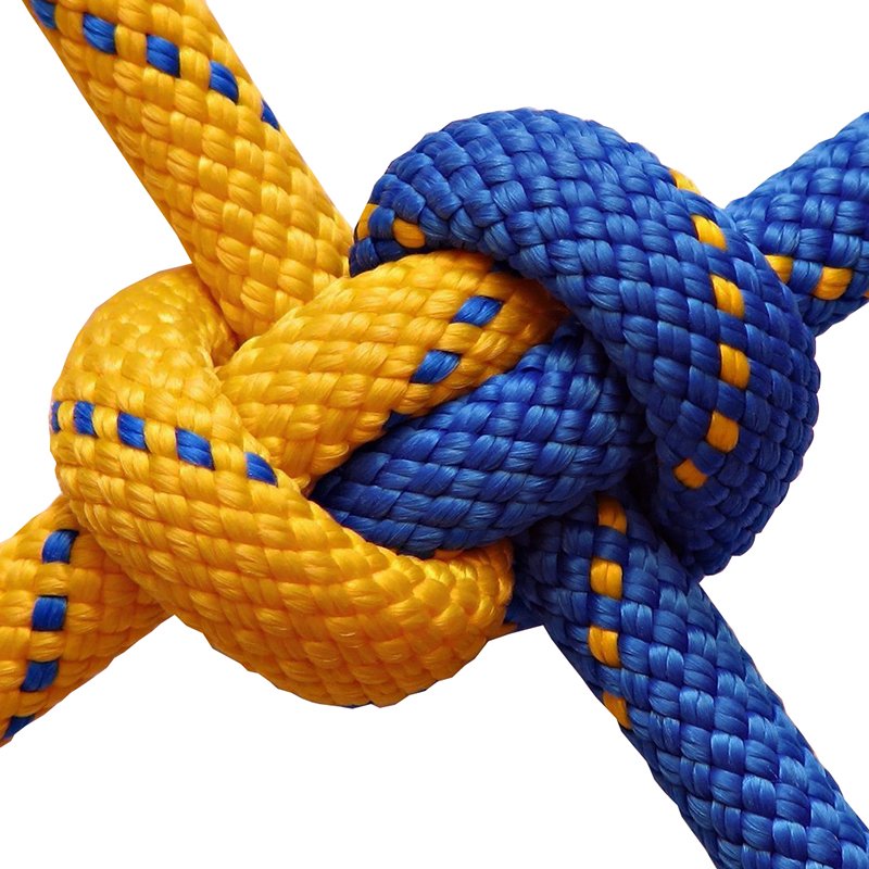 High Quality 4-20mm Braided Nylon PP Rope Customizable Rayon Model PE Polyester Rope Packing Rope