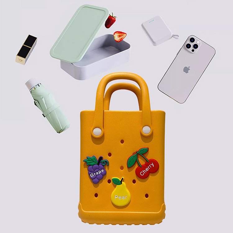 Wholesale Fashion New Summer 2024 Handbags Women Small Eva Bag Bag Silicone Beach Tote Rubber Bags