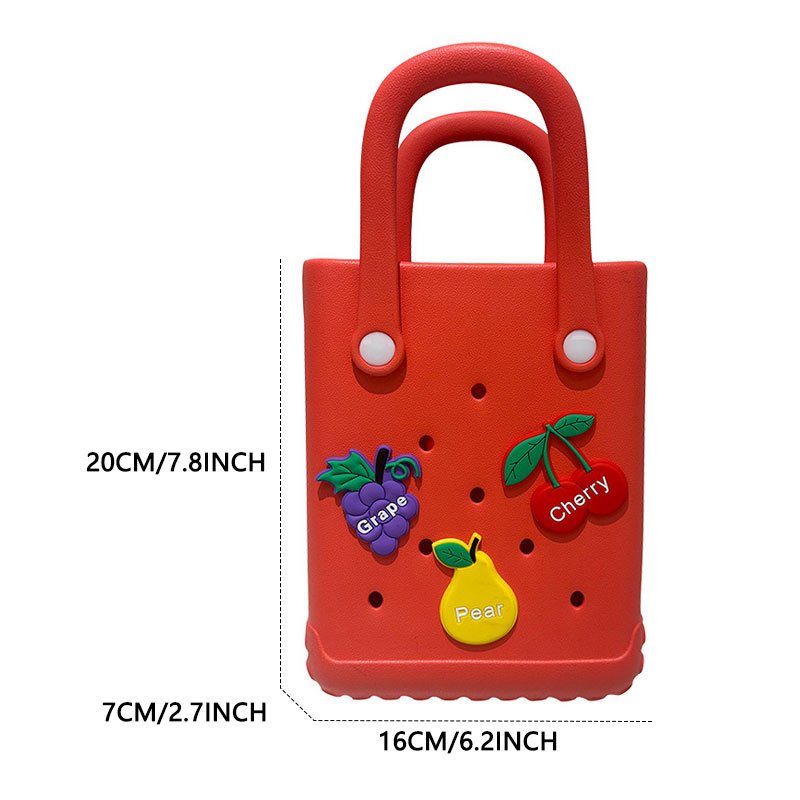 Wholesale Fashion New Summer 2024 Handbags Women Small Eva Bag Bag Silicone Beach Tote Rubber Bags