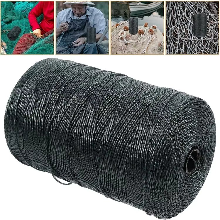 Factory Wholesale Color Twisted Pe Pp Plastic Twine Tiger Rope for Mooring Rope