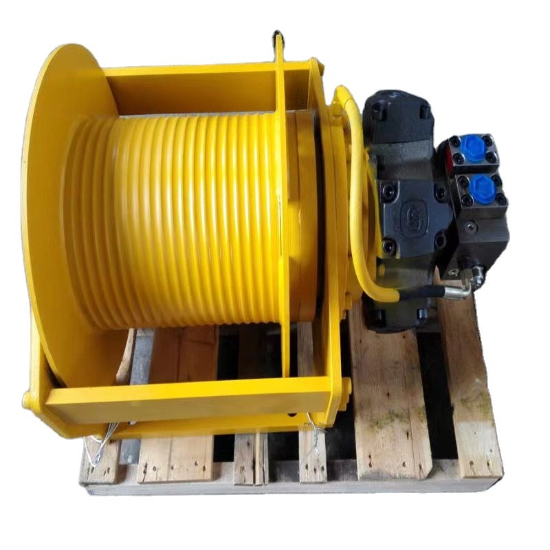 Reducer Pulling Winch Hydraulic Winch 5 Ton Hydraulic Truck Winch for Cargo Lifting
