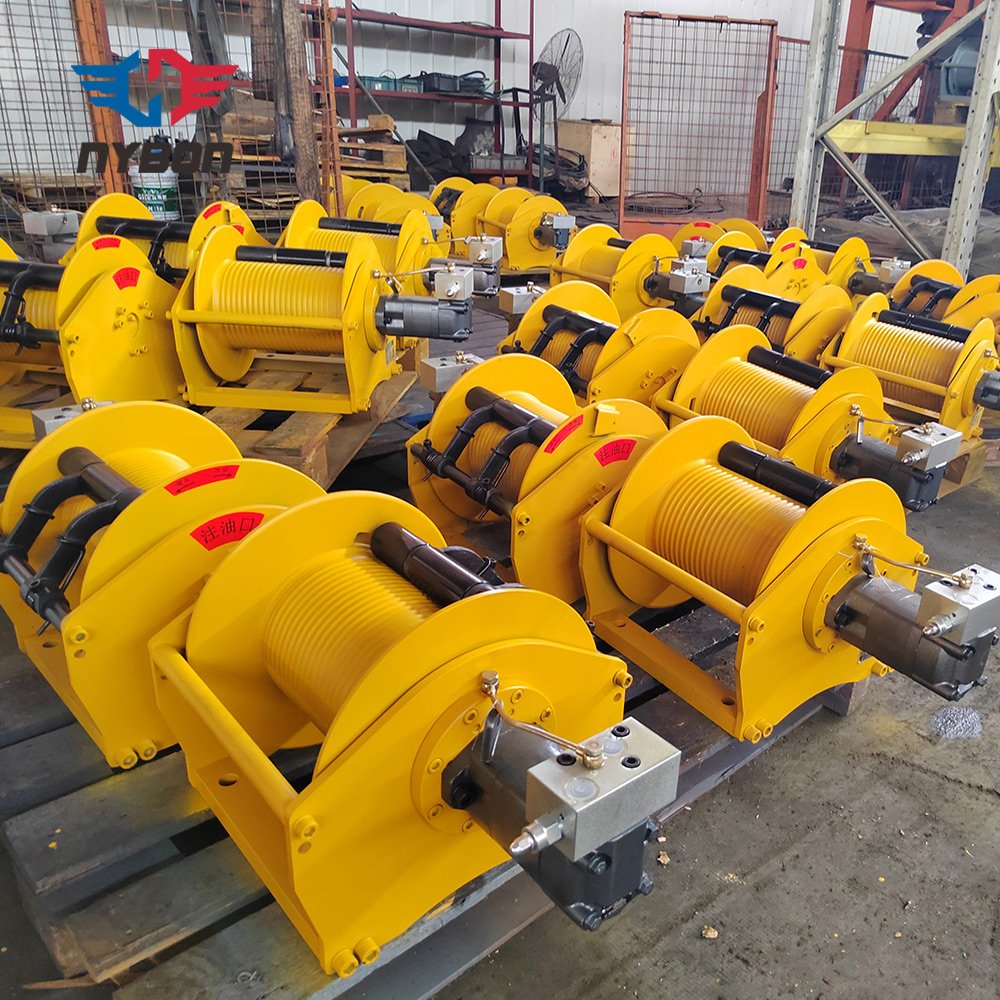 5tonne 10 Tons Single Drum Working Forest Hydraulic Winch