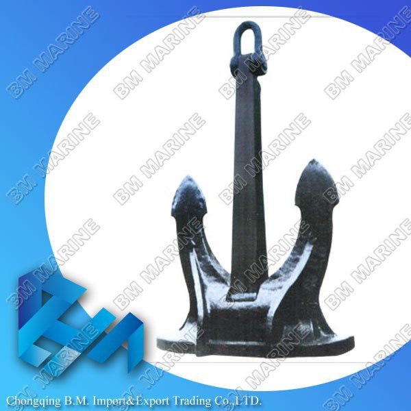 China Factory Marine Ship Casting Steel M Type Spek Anchor