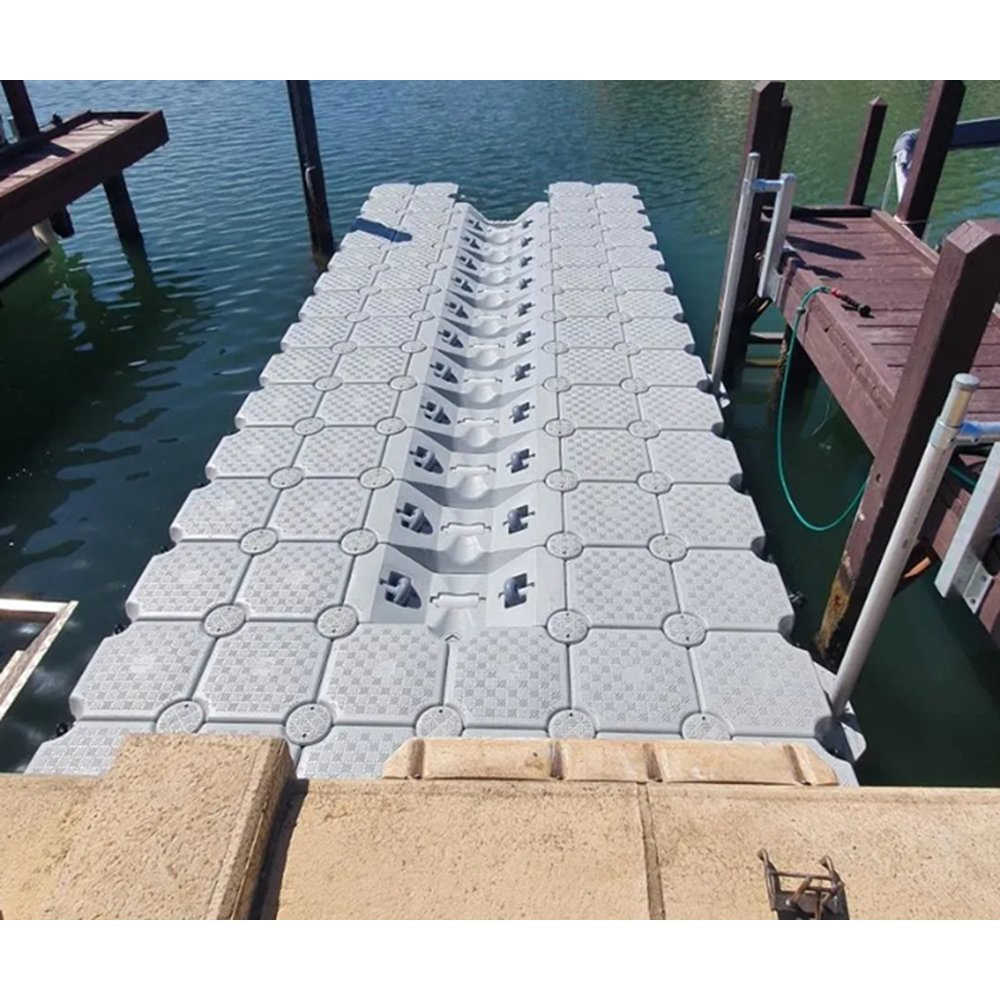 New Style Boat Lift Dock Plastic Pontoon Floating Jet Ski with Rollers Factory Sale
