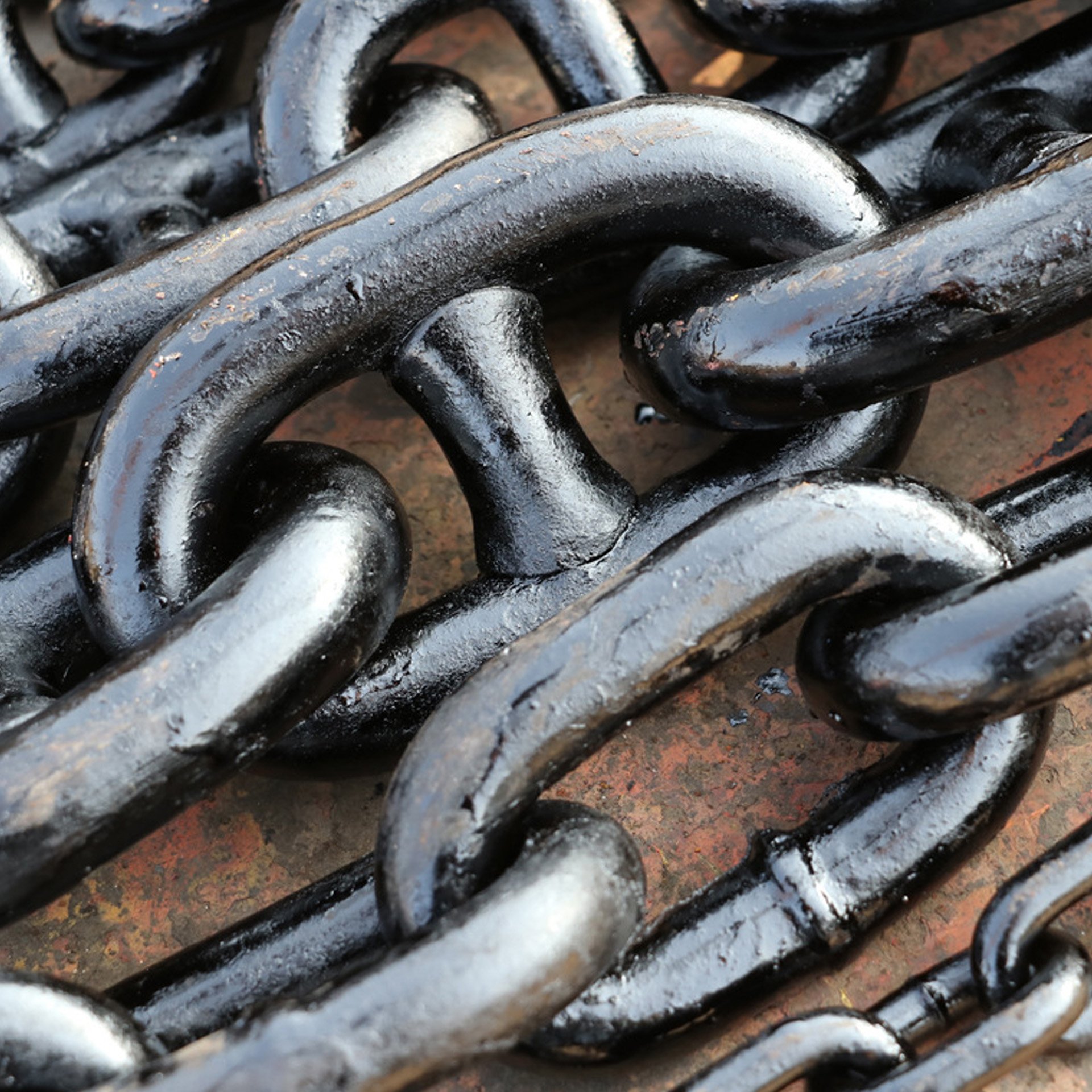 Galvanized Black 27.5M Studless Stud Link Buoy Grade U1 U2 U3 Marine Mooring Boat Anchor Chain