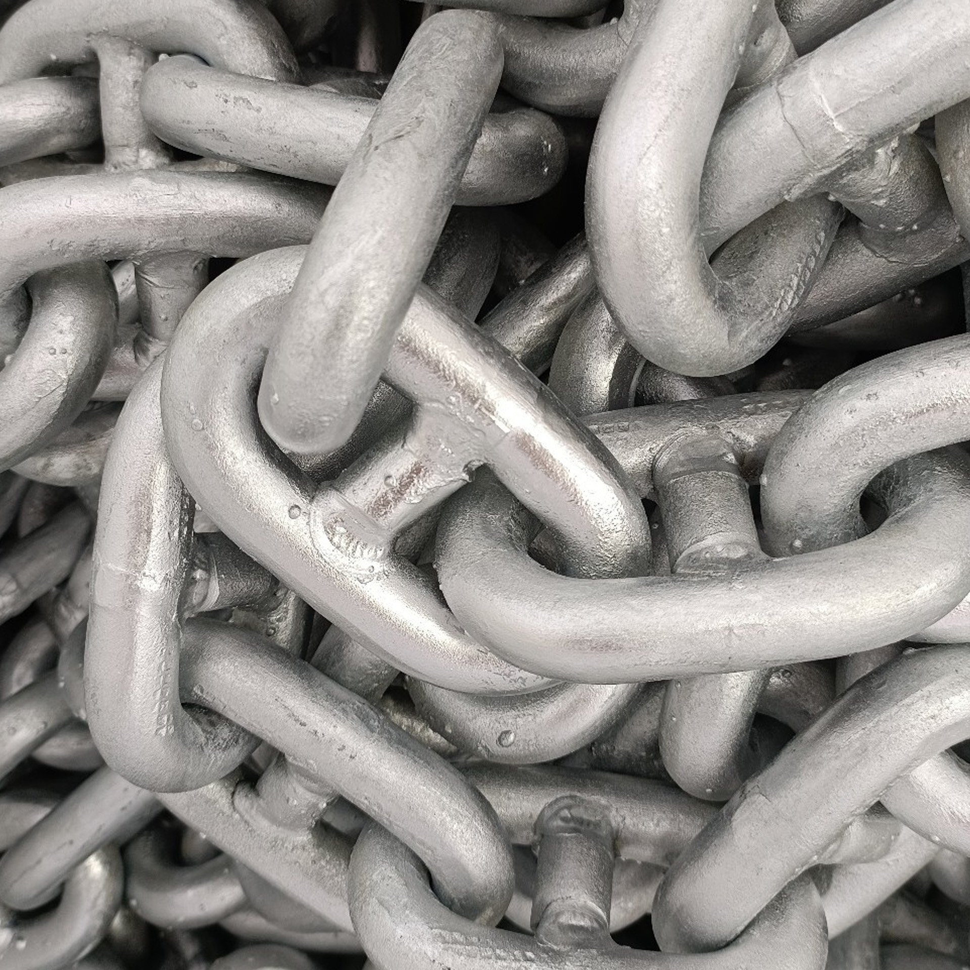 Galvanized Black 27.5M Studless Stud Link Buoy Grade U1 U2 U3 Marine Mooring Boat Anchor Chain