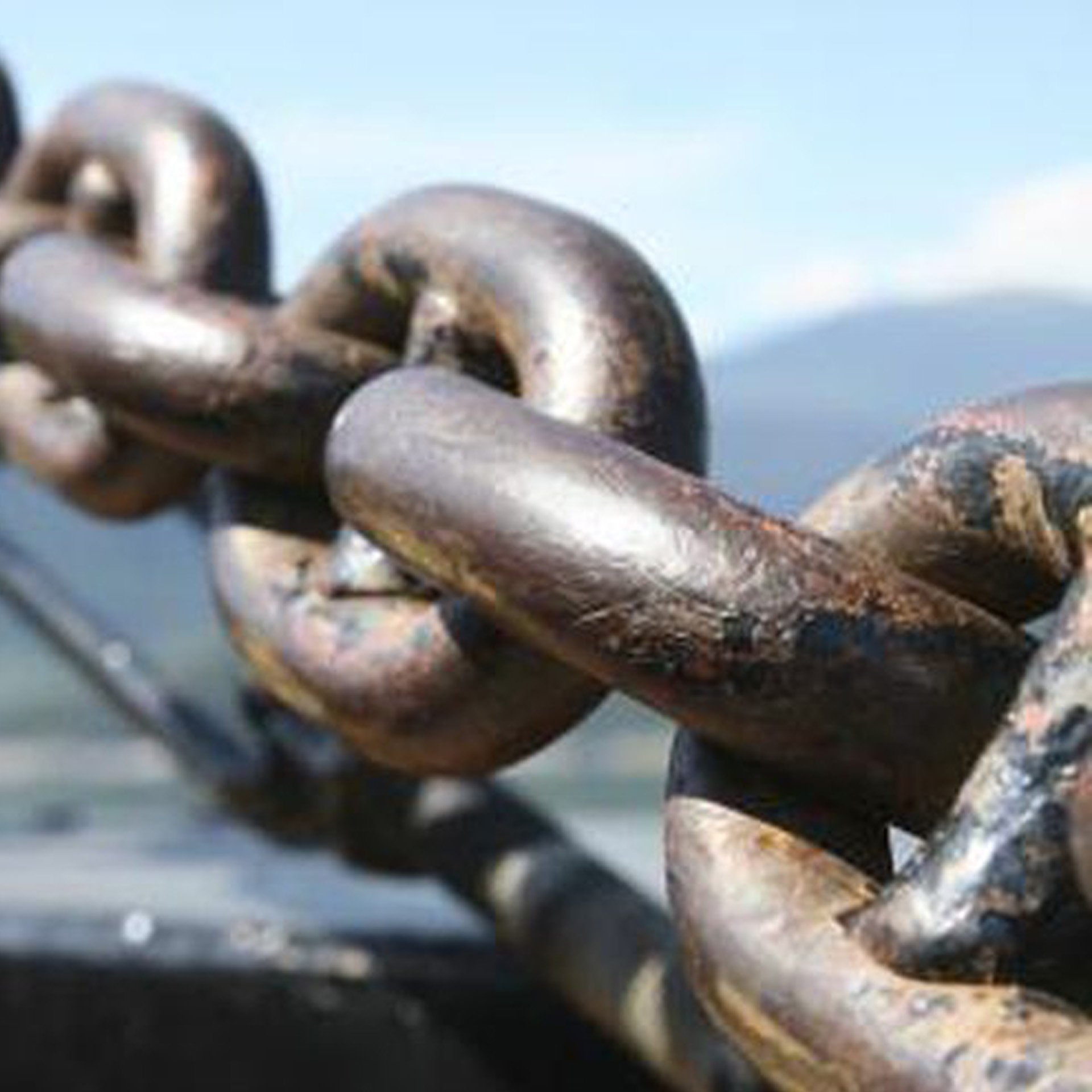 Galvanized Black 27.5M Studless Stud Link Buoy Grade U1 U2 U3 Marine Mooring Boat Anchor Chain