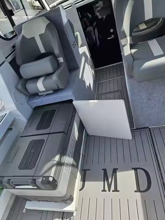Cheap 7.5m Aluminum Boats Ships Cabin Fishing Sailing Yacht Fish Boat All Welded for Sale