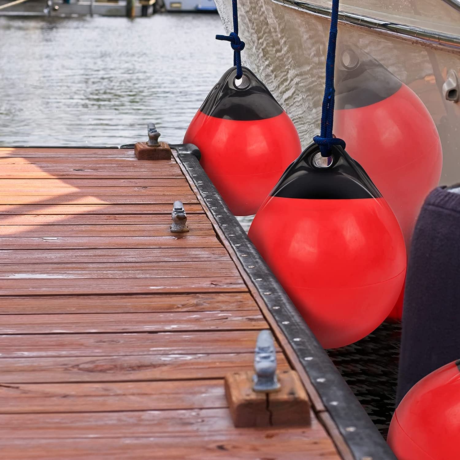 Inflatable Fender Bumper Docking Floating Fishing Buoy Marine Bumper Mooring Boat Anchor Fenders Buoy