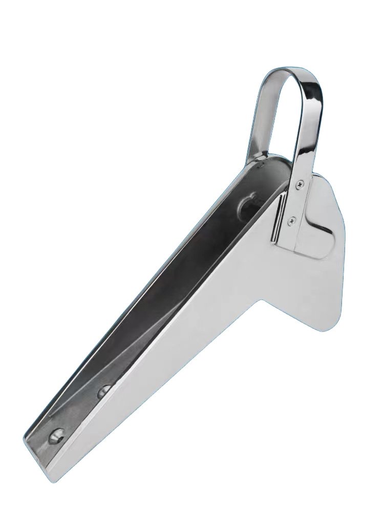 High Mirror Polished 316 Stainless Steel Anchor Bracket Marine Wheel Ship Chain Boat Anchor Roller