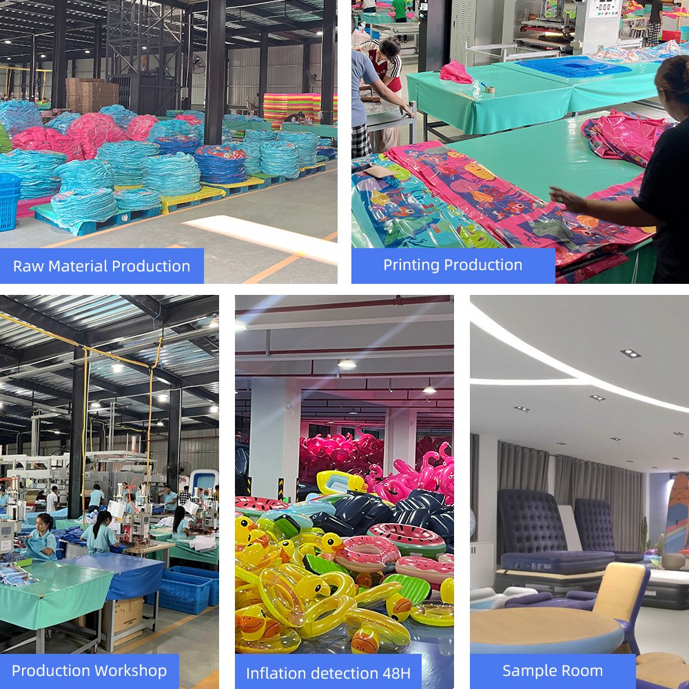 Wholesale Summer Inflatable Swimming Rings Minimalist Style Inflatable Swimming Pool Floater for Pool