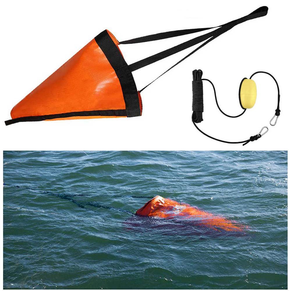 PVC Traction Anchor Fishing Anchor Rope Sea Anchor Drift Brake Float Set Leather Scratch Rubber Boat Small Boat Accessories