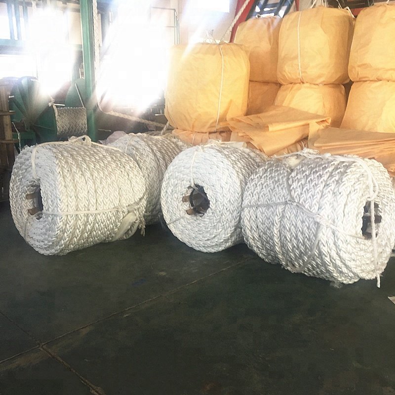 Marine Mooring Nylon Rope 8 Strand Boat Polyamide Rope