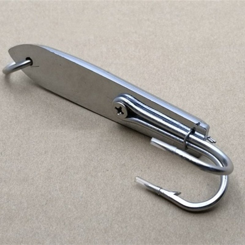 120mm Plastic Double Hook for Deep Sea Offshore Fishing for Spanish Mackerel and Tuna Trolling 60g Weight