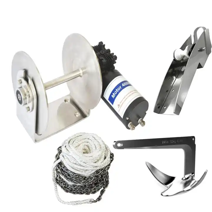 Boat Anchor 24V Electric Capstan Winches Drum Winch