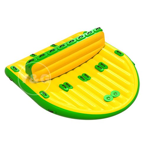 Y&G Inflatable Water Banana Boat| New Banana Boat Inflatable Water Games| 2 Years Warranty, Free Design,Inflatable Fishing Boat
