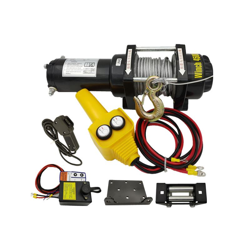 12000LBS Wire Rope Pulling Electric Winch for Construction Machine