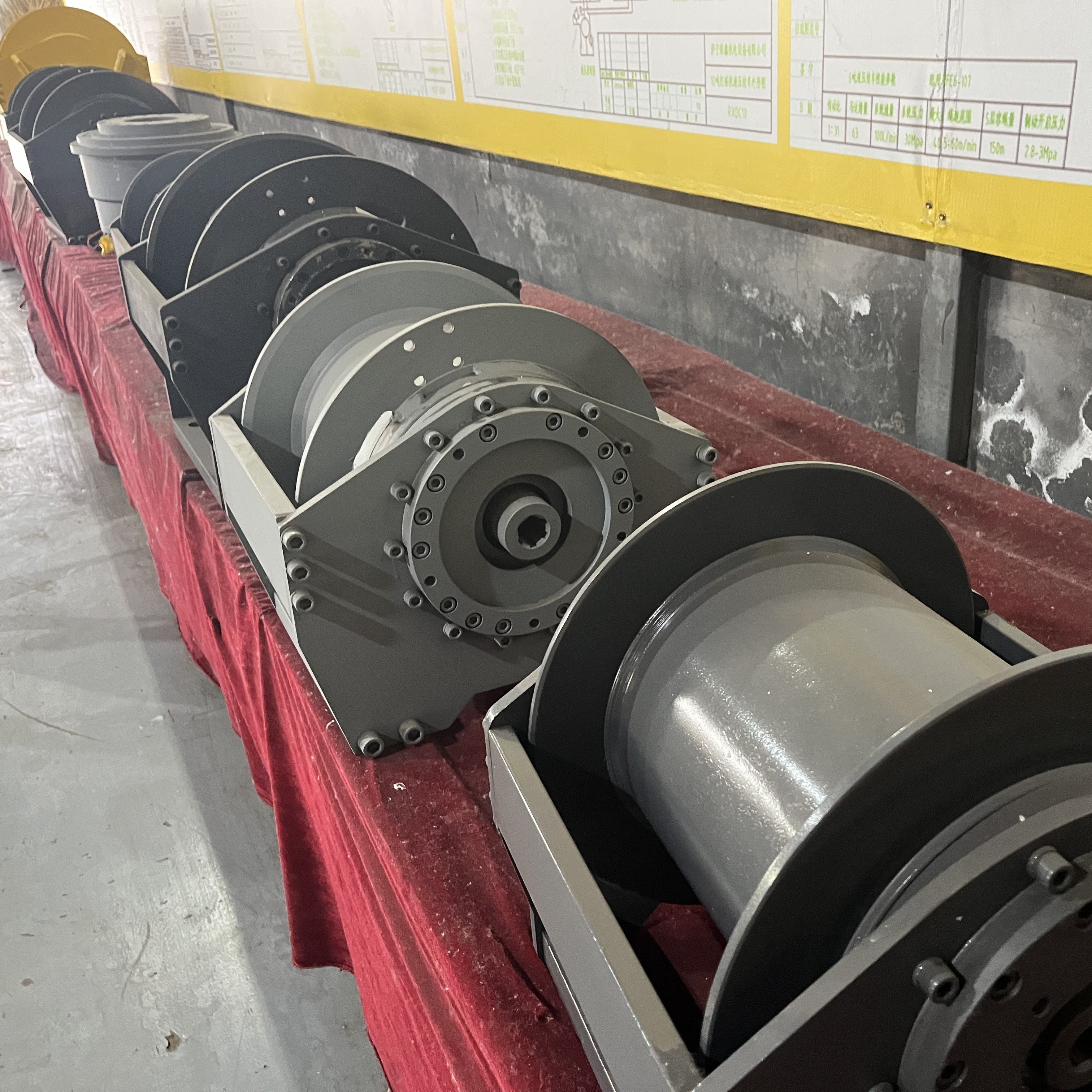 1-5T/10T/15T/20T/25T/30 Ton Used Double Single Drum Free Fall Anchor Hydraulic Winch for Road Recovery Crane Fishing for Sale
