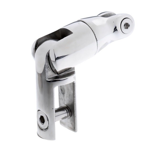 Marine Anchor Connector 316 Stainless Steel Multidirectional Boat Swivel Three-Section Anchor Chain Connector