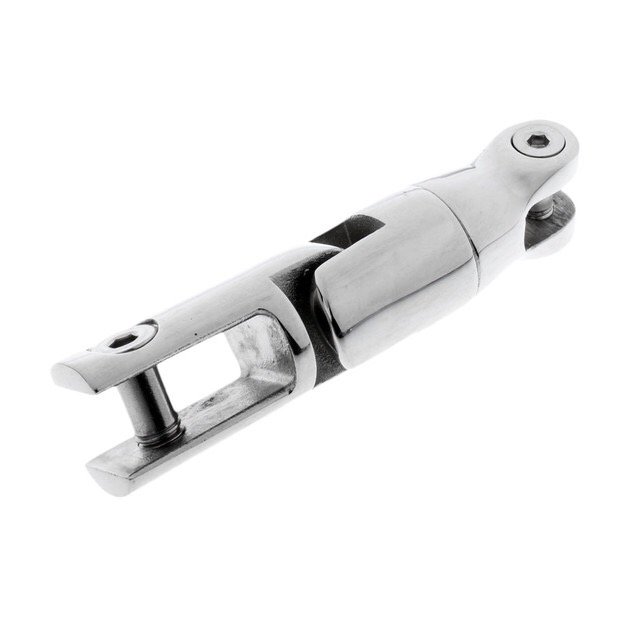 Marine Anchor Connector 316 Stainless Steel Multidirectional Boat Swivel Three-Section Anchor Chain Connector