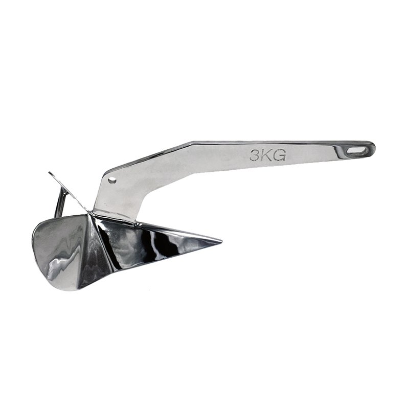 316 Stainless Steel Marine Boat Delta Style Anchor 4kg 5kg 7.5kg 8kg 10kg 15kg 20kg 30kg