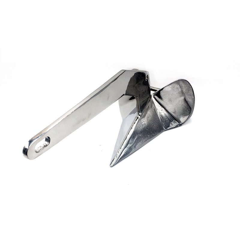 316 Stainless Steel Marine Boat Delta Style Anchor 4kg 5kg 7.5kg 8kg 10kg 15kg 20kg 30kg