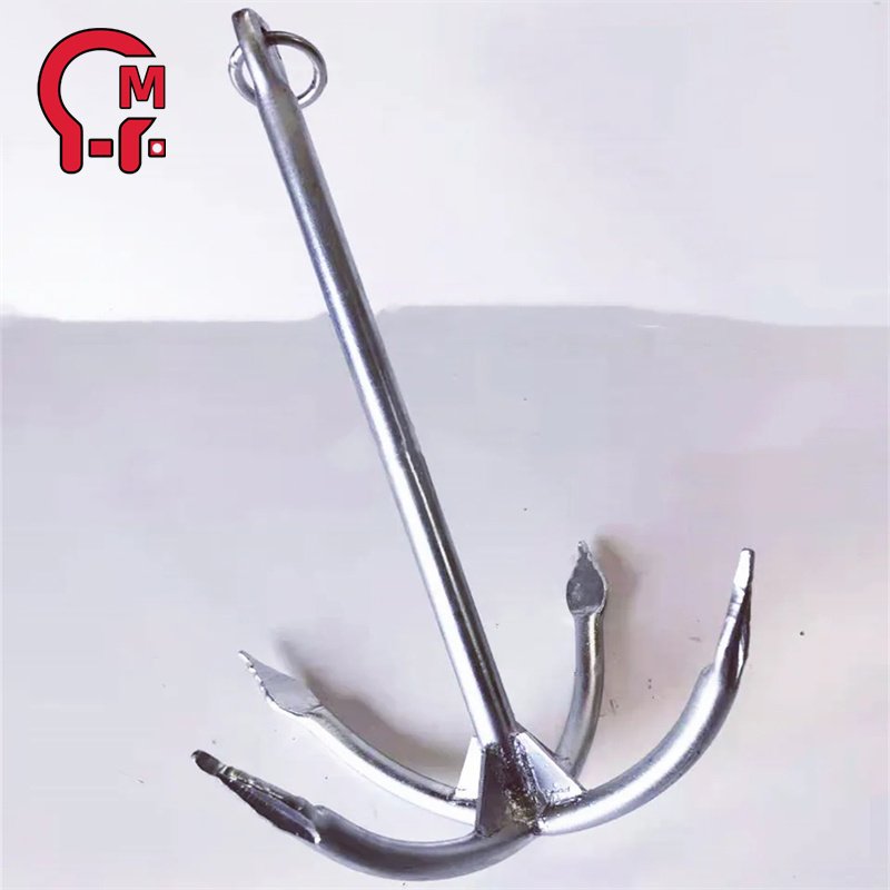 HLM Four Claws Anchor Surface Yacht Boat Marine Ship Grapple Anchor
