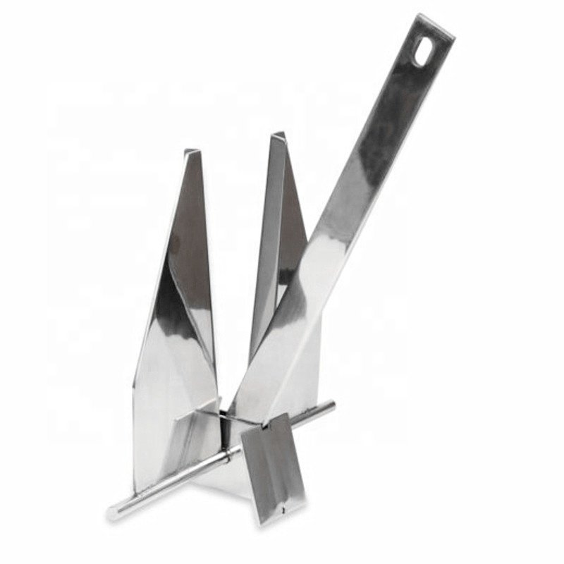 LARIN 2kg 316 Stainless Steel Marine Anchor Boat Anchor Danforth Anchor for Sale