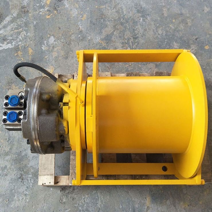 CE Certified Hydraulic Winch Customized Large Tonnage From 1t to 10t Steel Nylon Construction Cranes Marine Auto Boat Lifting