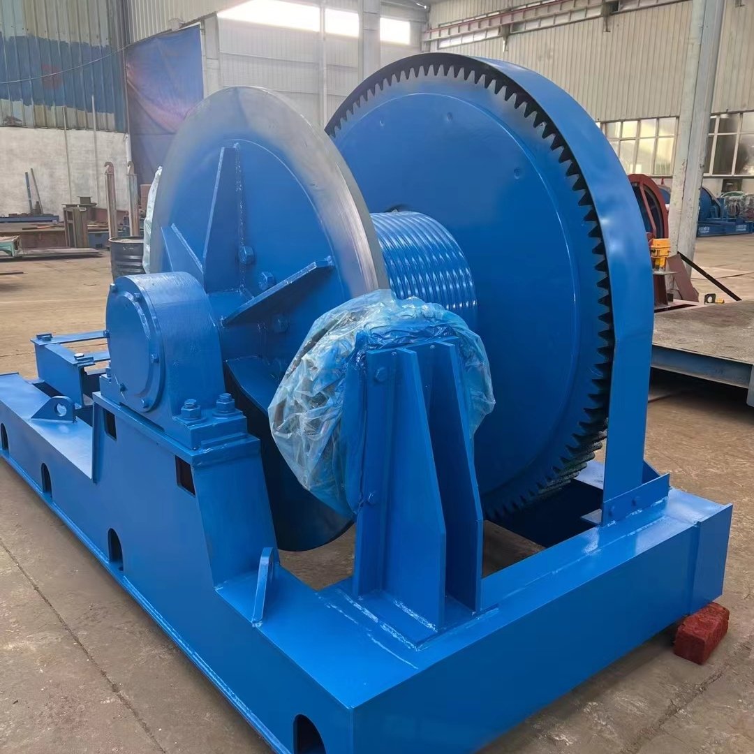 Efficient Lifting Equipment Horizontal Pull Boat Marine Anchor Winches Electric Hydraulic Winch for Marine